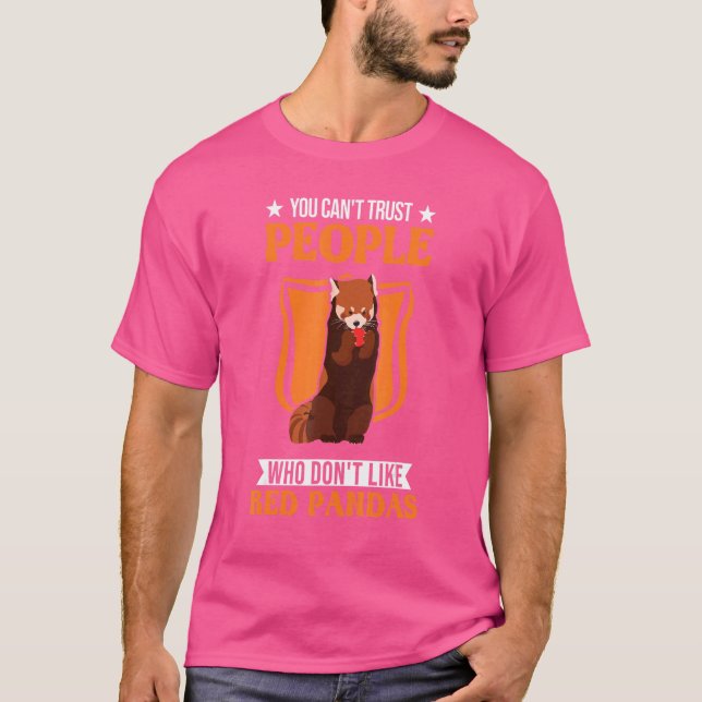 Man kan inte lita på människor som inte tycker om  t shirt (Framsida)