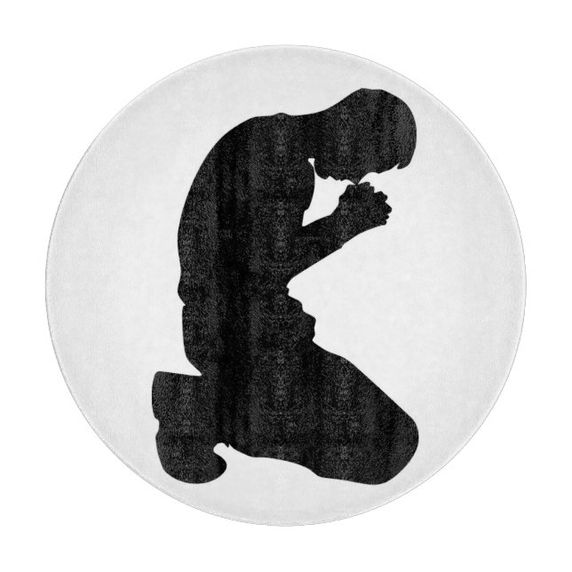 MAN KNEELING IN PRAYER (Framsidan)