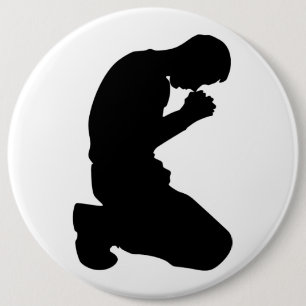 MAN KNEELING IN PRAYER KNAPP