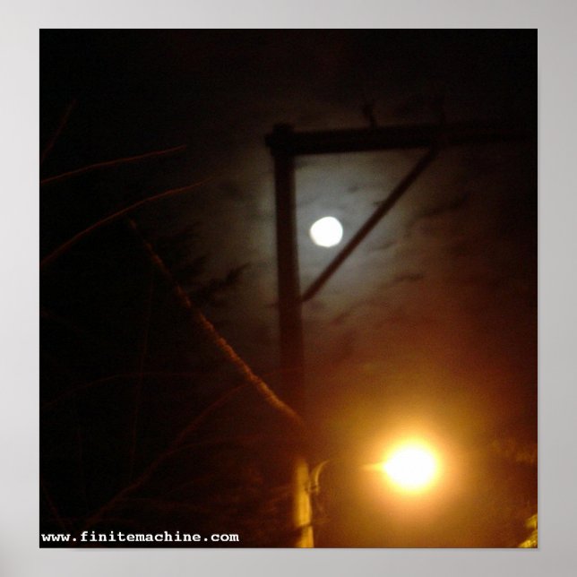 man kontra natur poster (Framsidan)