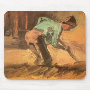 Man krumande sig med käpp eller spade, Vincent van Musmatta
