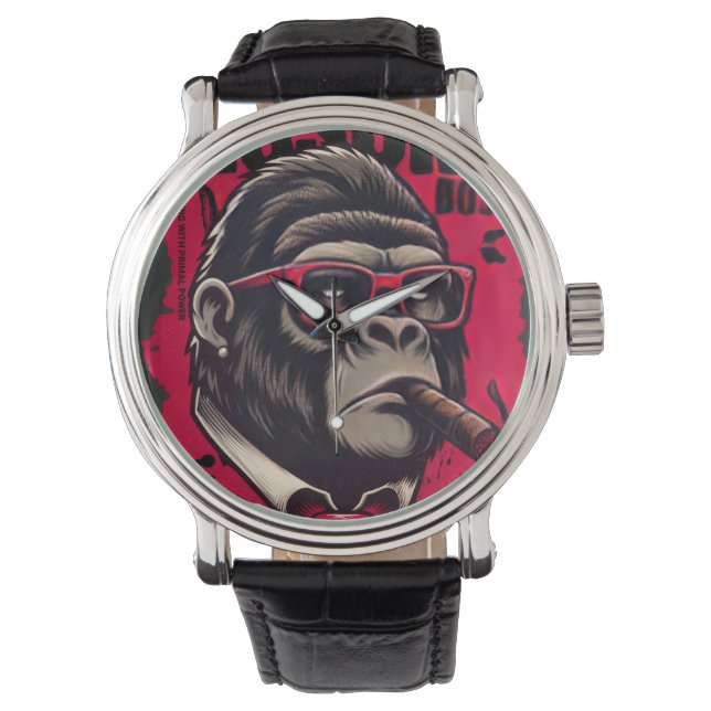 Man/Kvinna Gorilla Boss eWatch Ur Armbandsur (Framsida)