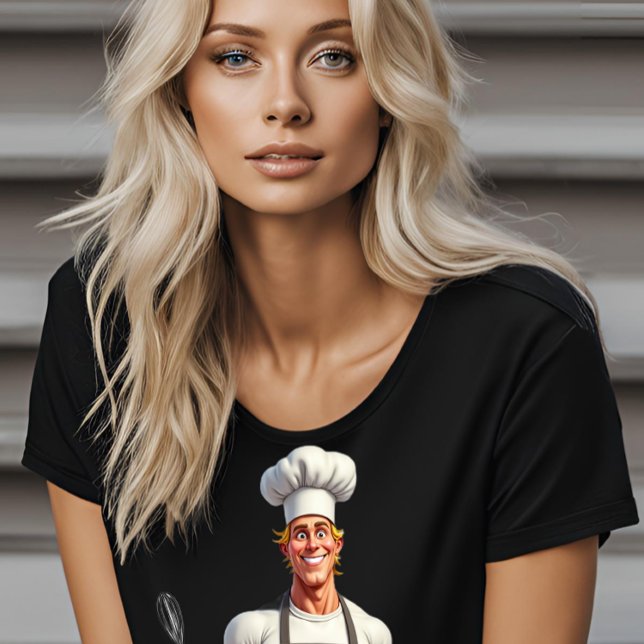 Man Maid lustig novelty-gåva till henne T Shirt (Skapare uppladdad)