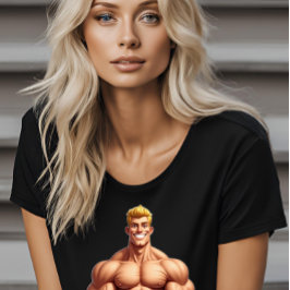 Man Maid lustig novelty-gåva till henne T Shirt