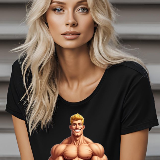 Man Maid lustig novelty-gåva till henne T Shirt (Skapare uppladdad)