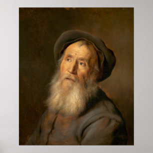 Man med Beret - Jan Lievens Fine Art Poster
