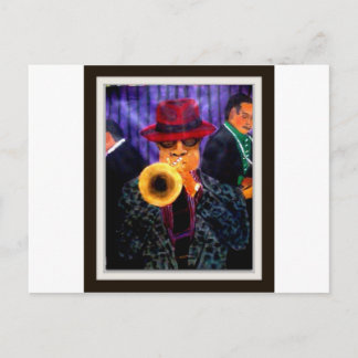 Man med den guld- hornen vykort