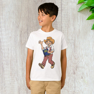Man med en bibel t shirt