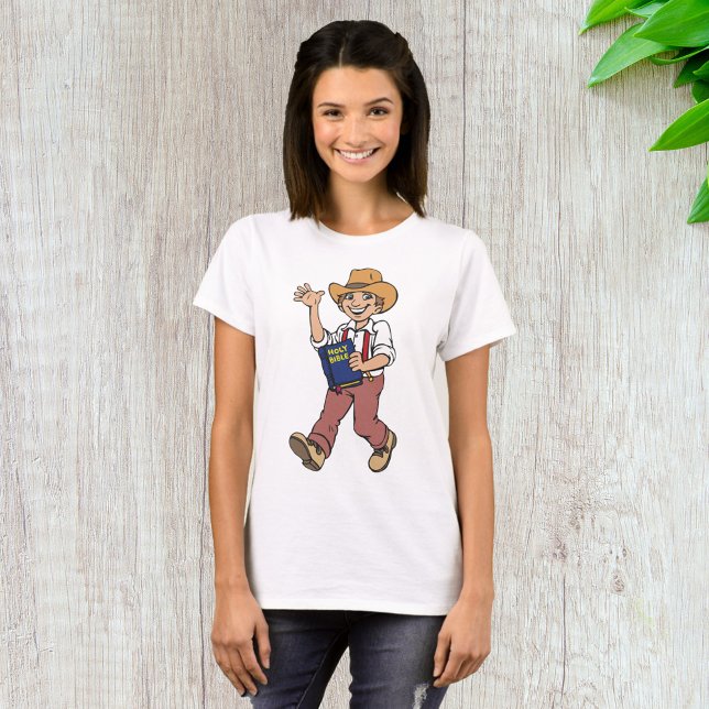 Man med en bibel t shirt (Skapare uppladdad)