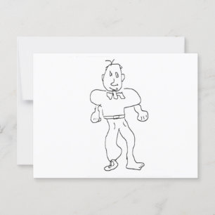 Man med en Shoe Gibney Museum Zazzle Vykort