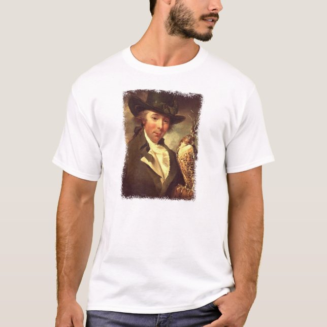 Man med Falcon T-shirt (Framsida)