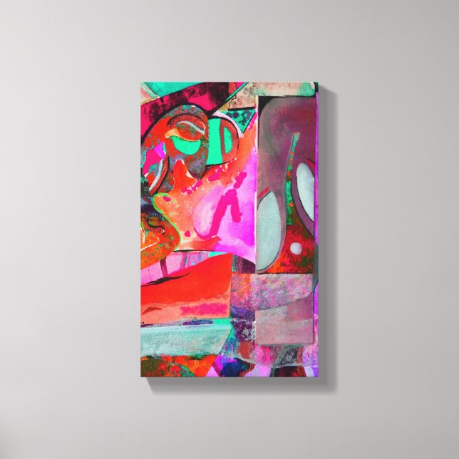 Man med Hat#2 Canvastryck (Framsida)