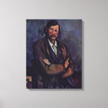 Man med korslagda armar - Paul Cezanne - c1866