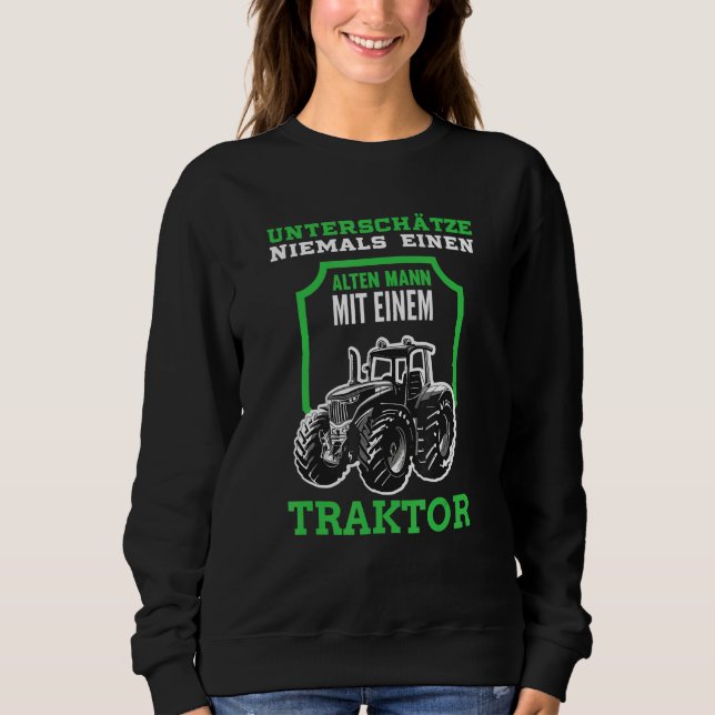 Man med traktor Farmer Idea - Farmer T Shirt (Framsida)