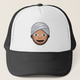 Man med turbanen Emoji Keps