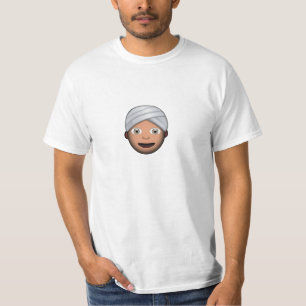 Man med turbanen Emoji T-shirt