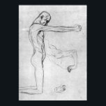 Man med utdragen arm av Gustav Klimt Poster<br><div class="desc">Den här målningen med titeln Man med utsträckt arm görs av den berömd konstnären Gustav Klimt. Gustav Klimt Gustav Klimt var en österrikisk symbolmålare och en av de mest framstående medlemmarna i Wienrörelsen. Han blev 1897 en av grundarna av och ordföranden för Wiener Sezession och för gruppens tidskrift Ver Sacrum....</div>