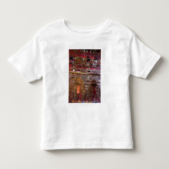 Man Mo Buddhist Temple från Hongkong T Shirt (Framsida)