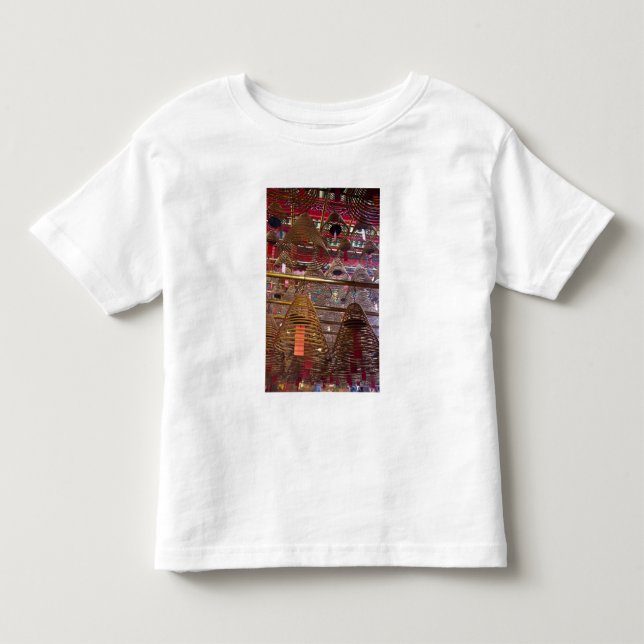 Man Mo Buddhisttemplet i Hong Kong T Shirt (Framsida)