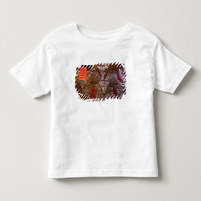 Man Mo Buddhisttemplet i Hong Kong Tee Shirt (Framsida)