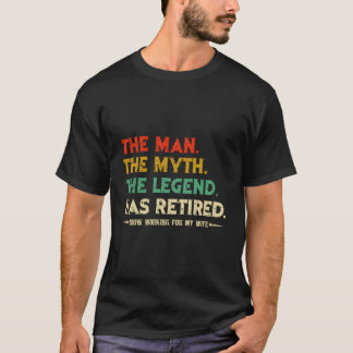 Man Myth Legend har nu arbetat för min T Shirt