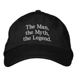 Man, Myth, Legend Hat Broderad Keps
