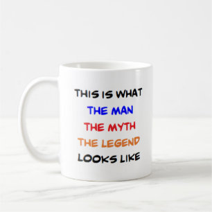 man myth legend kaffemugg