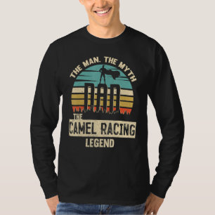 Man Myth Legend Pappa Camel Tävla Fantastisk Jocke T Shirt