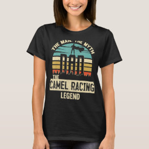 Man Myth Legend Pappa Camel Tävla Fantastisk Jocke T Shirt