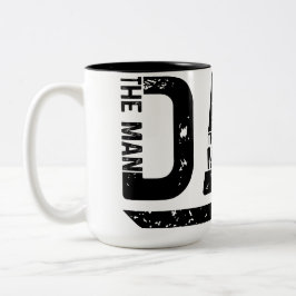 Man Myth Legend Pappa-kaffe Mugg