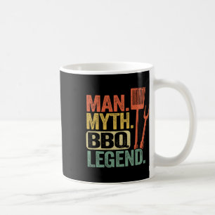 Man Mytt Bbq Legend Grillning Pappa Grillfett Kaffemugg