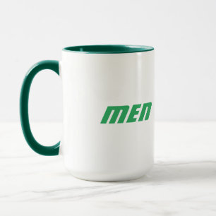 Män Namn Tryckt Text med Jägare Grön Färg-Kopp Mugg