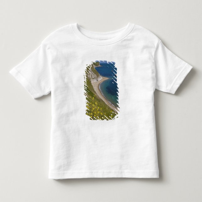 Man o War Bay, Jurassic Coast, Lulworth, Dorset, T Shirt (Framsida)
