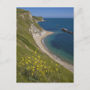 Man o War Bay, Jurassic Coast, Lulworth, Dorset, Vykort