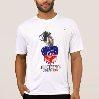 Man och 10 juni flagga t shirt