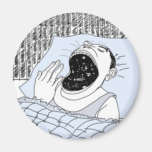 MAN OCH COSMOS MAGNET (Framsidan)