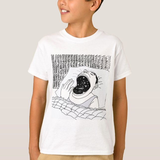 MAN OCH COSMOS T-SHIRT (Framsida)