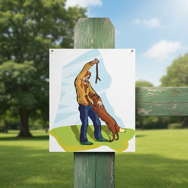 Man och hans Hund Poster (Skapare uppladdad)