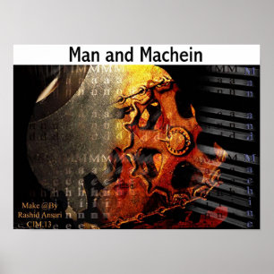 Man och Machien Poster