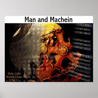 Man och Machien Poster