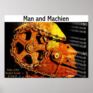 Man och Machien Poster