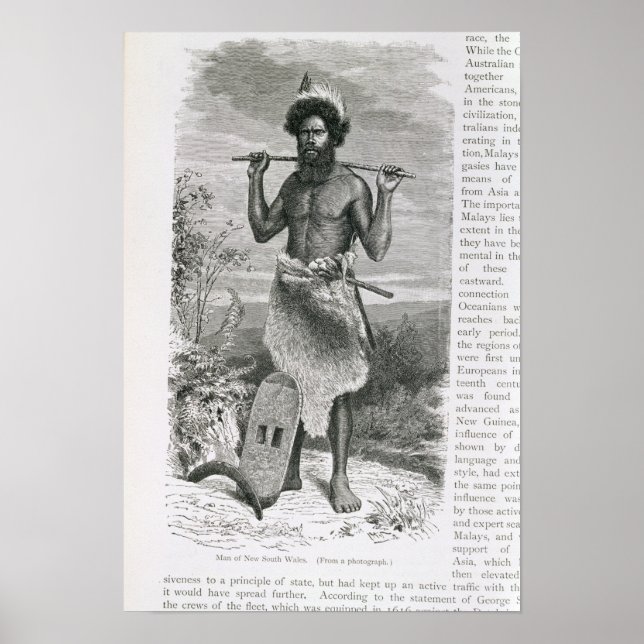 Man of New South Wales Poster (Framsidan)