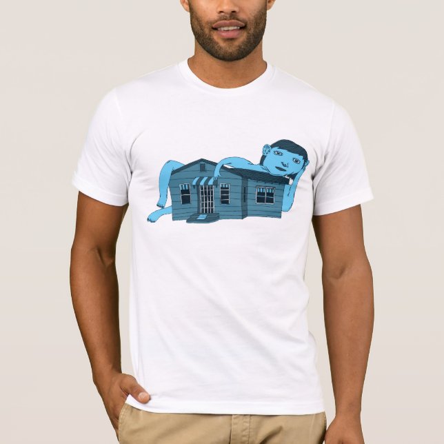 Man om huset tee shirt (Framsida)