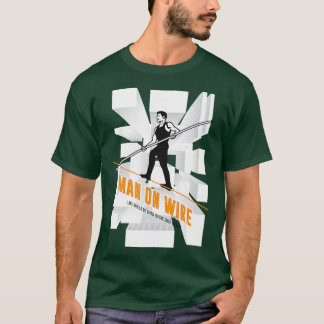 Man on Wire Alternativ Affisch T Shirt