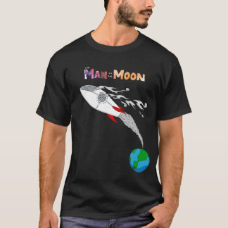 Man på månen t-shirt