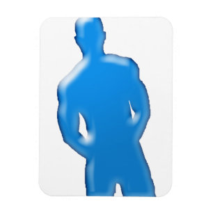 Man Posing Magnet