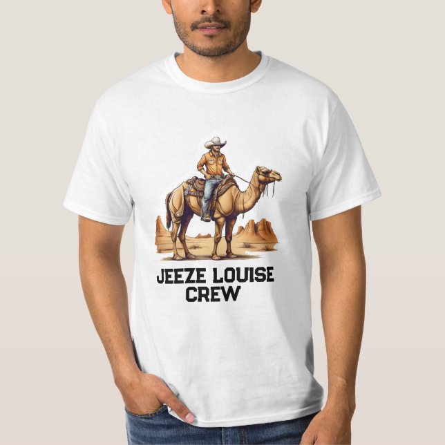 Man rider på en kamel t shirt (Framsida)