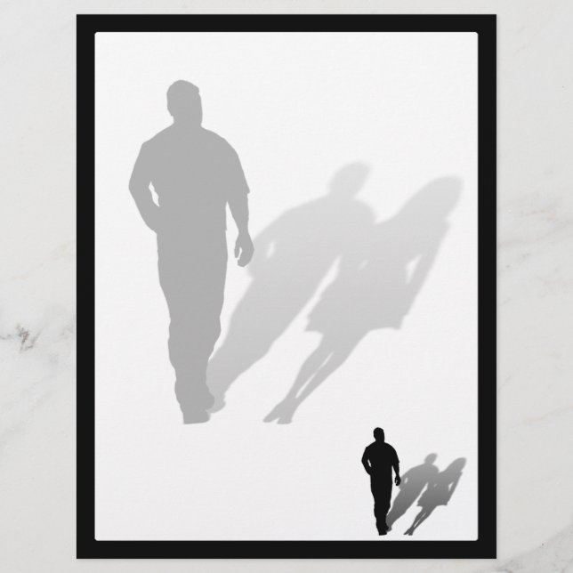 Man saknar Woman Silhouette (Framsida)