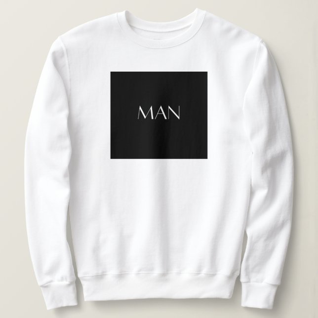 MAN Signature Sweatshirt T Shirt (Design framsida)