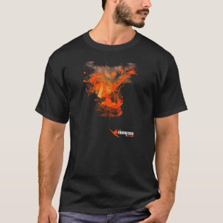Man SKJORTA för utslagsplats för FLASHKICK-splat Tee Shirt